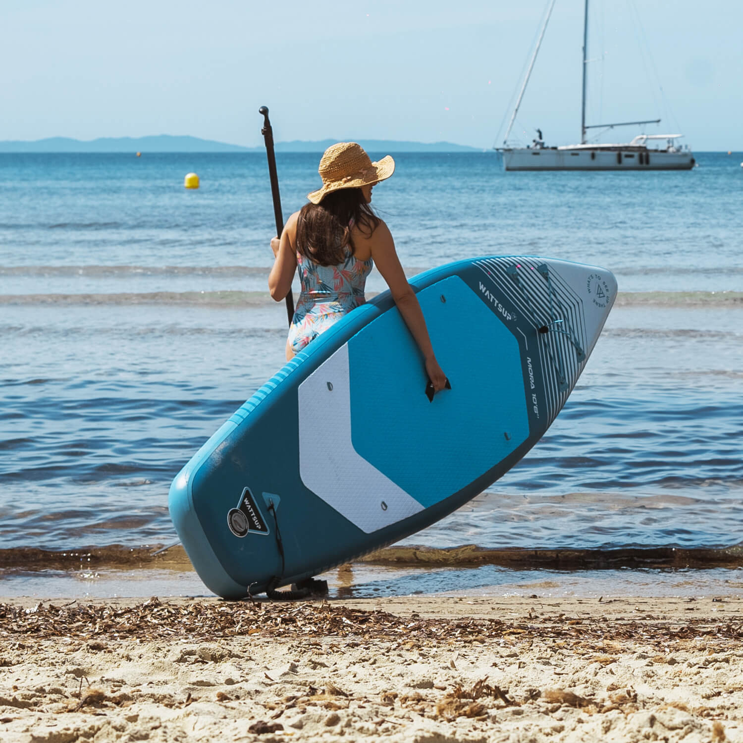 Stand up paddle mora sur les eaux